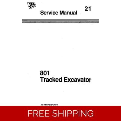 JCB MINI EXCAVATOR 801 SERVICE REPAIR MANUAL JCB MINI EXCAVATOR 801 SERVICE REPAIR MANUAL